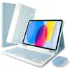 Adecuado para iPad A16 11ª Generación 2025/10ª Generación 10.9 pulgadas Teclado Bluetooth Cubierta Protectora Magnética Dropshipping Transfronterizo