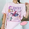 Camiseta de Algodón Saja Boy Band Inspirada en Cazador de Demonios Kpop Película Retro Moda para Hombres y Mujeres