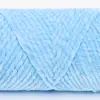 Hilo de chenilla brillante de tres cabos para tejer a crochet zapatos, hilo de lana grueso para tejer suéteres, bufandas y sombreros