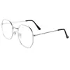 Nuevas Gafas de Sol Metálicas Poligonales para Adultos Estilo Europeo y Americano Moda Elegante Gafas de Sol para Mujer Selecciones de Influencers Tendencia Ins