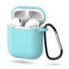 Adequado para Capas Protetoras de Silicone para AirPods Primeira e Segunda Geração, Capas Protetoras Anti-Queda para Fones de Ouvido Bluetooth da Apple, Atacado em Estoque