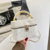 2026 Nova Bolsa Caixinha Doce Estrela para Mulheres Mini Bolsinha Quadrada de Mão Bolsa Pequena Exquisita com Corrente de Ombro Único Transversal