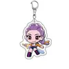 Colgante Acrílico de Grupo de Chicas Cazadoras de Demonios Transfronterizas Kpop Cazadores de Demonios Merchandising de Estrella Llavero Acrílico
