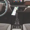 Portavasos y Soporte para Teléfono Móvil para Coche, Plegable y Antideslizante, Portavasos y Soporte para Teléfono Móvil para Coche