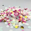Confeti Transparente de 1 cm para Relleno de Globos Confeti para Lanzar en Bodas Color Mixto Papel Shredded Redondo 10g