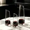 Bar Decantador de Cerveza Cónico Dispensador de Licores Blancos Decantador de Vidrio de Cristal Decantador de Vino Tinto Jarra de Vino