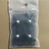 Conjunto de polias universais tipo adesivo de 4 unidades para caixa de armazenamento doméstica, caixa de acabamento, fundo de lixeira, roda universal