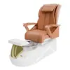 Sofá Spa para Pés Elétrico, Salão de Unhas e Pés Cadeira Macia em PU com Bacia para Banho de Pés, Massagem nos Pés, Cadeira para Manicure e Pedicure, Exclusivamente para Fornecimento Transfronteiriço