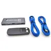 Switch KVM HDMI 8K60Hz HD Versión 2.1 2 en 1 Salida USB 3.0 Switch de Computadora Compartir Teclado y Mouse