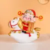 Figura de Artesanía de Resina del Dios de la Buena Suerte y la Riqueza para Decoración de Coche Regalo de Año Nuevo Venta al por Mayor