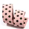 Cinta de sarga de puntos de onda pequeña, material para pinza de accesorios para el cabello DIY, lazo, flores para hornear, embalaje, cinta floral decorativa