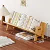 Soporte de Libro de Madera Estante de Almacenamiento de Escritorio Estante Lateral para Escritorio de Estudiante Soporte de Libro para Leer Junto a la Ventana Estante para Libros Ilustrados de Ventana Abuhardillada