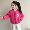 Chaqueta Acolchada para Niña Ropa de Algodón para Niños Espesa con Terciopelo Invierno 2026 Nueva Elegante Ropa de Algodón para Bebé Chaqueta de Algodón para Niña Pequeña