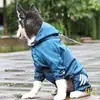 Impermeable para Perro Poncho Impermeable de Cuerpo Completo para Teddy, Pomerania, Ropa para Mascotas para Días Lluviosos para Perros Pequeños y Medianos como Bichón