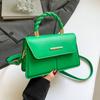 Bolso de Mujer de Aspecto Sofisticado 2025 Verano Nuevo Estilo Simple Casual Bolso Cruzado de Aspecto Sofisticado Versátil Elegante Bolso Cuadrado Pequeño