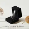 Caja de Luz de Terciopelo LED de Cuatro Esquinas Caja de Joyería Caja de Joyería Caja de Joyería Empaque Luminoso para Joyería Caja para Anillos Pendientes Collares