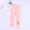 Novas leggings infantis estilo coreano justas calças de moletom stretch para crianças vestuário externo infantil calças casuais atacado