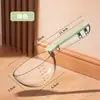 Cuchara Multifuncional para Comida de Gato con Báscula, Cuchara para Comida de Perro, Cuchara para Comida de Mascota con Pinza, Cuchara Transparente Visible para Comida, Suministros para Mascotas