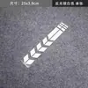 Pegatinas para Motocicletas de Vehículos Eléctricos, Calcomanías Impermeables de Modificación Personalizada, Pegatinas Decorativas para la Cubierta Frontal y Trasera del Guardabarros de Motocicleta
