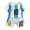 Ropa para Muñecas de 17 cm Colaboración Copa del Mundo Uniforme de Fútbol Trajes de Repuesto para Muñecas de Primera, Segunda y Tercera Generación, Lindos y Adorables