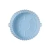 Bandeja de silicone para Air Fryer, tapete de churrasco multifuncional transfronteiriço, forno de assar, fácil de limpar, separação de óleo, bandeja de tapete de silicone