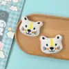 Leão de Pelúcia Fofo Sem Franjas Desenho Animado Acessórios Broche Bolsa Sapatos Roupas Chapéu Acessórios Acessórios DIY Acessórios
