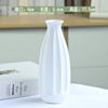 Vaso de cerâmica moderno Flor seca branca Céu estrelado Rabanete verde Decoração hidropônica Sala de estar Arranjo de flores Decoração nórdica para casa