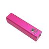 Power Bank Tubo Quadrado de Seção Única 2600Mah Tubo de Alumínio Power Bank de Emergência Somente para Exportação, Não para Venda Doméstica