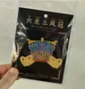 Ímã de Geladeira Coroa de Fênix Nuvem de Metal Pingente de Franja no Ombro Decoração de Ímã de Geladeira Estilo Chinês Cultural e Criativo Lembrança de Viagem de Pequim