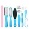 Set de Pedicura Profesional de Cuero Viejo Cuchillo para Pedicura de Pies Cuchillo para Piel Muerta de Pies Herramienta para Afeitar Pies Exfoliante Lavadero para Piel Muerta