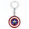 Vingadores Capitão América 3 Escudo de Cobra de Nove Cabeças Chaveiro de Carro Chaveiro de Metal Masculino Pingente