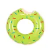 Verano Nuevo Anillo de Natación Inflable Retro Rayado Anillo de Natación Anti-Vuelco PVC Engrosado Anillo de Axila para Adultos Hombres y Mujeres