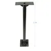 Soporte de poste para pantalla electrónica LED, abrazadera, junta universal, accesorios de soporte para altavoces de potencia