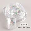 Cross-border Nail Art Glitter Lantejoulas em Bottled Unicorn Magic Colors Aurora Ice Brocade Nail Jewelry