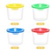 Pintura Graffiti Arte Infantil Plástico Transparente Barril Lavado de Pinceles Taza de Color Pintura Barril Creativo Lavado de Pinceles Mayoreo
