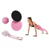 Conjunto de tres piezas de equipo de fitness al por mayor transfronterizo: bandas de resistencia para fitness, pelota de fascia, discos deslizantes de Pilates y equipo para esculpir el cuerpo