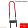 Fechadura de porta de vidro fechadura punho fechadura antirroubo bloqueio de porta dupla extensão U-lock mortise fechadura de loja fechadura de loja U-lock