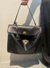 2026 Nuevo Modelo Rodeo Kelly Bolso de Hombro de Piel de Ternero Lisa para Mujer con Hebilla de Cierre de Axila, Bolso Tote Grande para Viajar