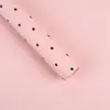 Papel de Regalo de Lunares para Otoño e Invierno, Empaque de Ramo Estilo Maillard de Lunares, Empaque de Regalo de Lunares Retro DIY