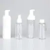 Botella de Spray de Plástico Transparente de 150 ml, Botella de Spray Pequeña para Desinfección con Alcohol, Botella Portátil para Dispensar Agua Cosmética, Botella de Mousse