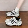 Tênis dad shoes de malha estilo coreano para treino alemão para mulheres, novo modelo outono 2026, confortável, leve, versátil, casual, esportivo, para corrida para mulheres