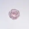 Hechura a mano estilo coreano borde quemado flor tela plisada tocado accesorios para el cabello accesorios de joyería diy accesorios para ropa fábrica venta al por mayor