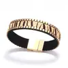 Pulsera Popular Europea y Americana de Pelo de Caballo Genuino con Hebilla Magnética para Mujer, Pulsera Simple para Estudiante, Aleación, Estrella, Fotografías Callejeras