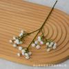 Gipsofila Artificial de Borracha Macia Atacado Estilo Floresta Coroa de Dama de Honra Arranjo de Flores Decoração de Local de Casamento Adereços para Fotografia Buquê de Mão