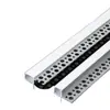 Luz lineal con canal de aluminio engrosado, modelo empotrado de doble capa de aleación de aluminio, modelo recubierto de yeso, luz lineal LED principal oculta, venta directa