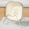 Plato para escupir huesos doméstico Plato estilo crema para mesa de comedor Plato para basura Plato para escupir huesos Plato pequeño Plato para bocadillos y frutas Plato para almacenamiento