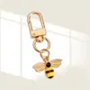 Llavero Colgante de Girasol y Abeja Más Vendido Transfronterizo Regalo para Pareja Mejor Amigo Encanto Lindo para Chicas Celebridad de Internet