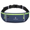 Bolsa de Cintura com Zíper e Três Bolsos para Fitness ao Ar Livre, Corrida, Ciclismo, À Prova de Suor, À Prova de Umidade, Armazenamento Portátil, Bolsa Impermeável para Celular