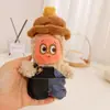 123 Hombre Estrella Muñeco de Peluche Colgante Ropa de Muñeco Somos Hombre Estrella Accesorios para Muñeco Chal Ropa de Abeja Amarilla Lindo