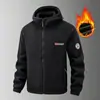 Sudadera con capucha de forro polar de doble cara estilo noruego, hecha en Fujian, una chaqueta con capucha cálida y resistente al frío para otoño e invierno